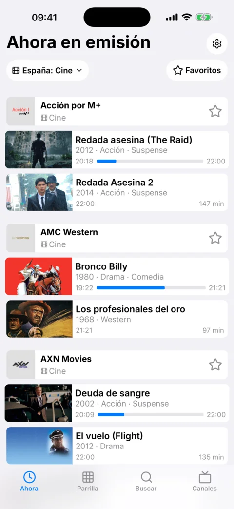 Captura de pantalla 1 de MiGuia.TV